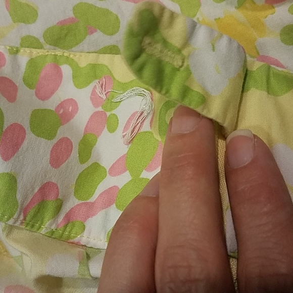 Lilly Pulitzer Jubilee Grayson Lilly in the Leaves Capri Pants Size 8 - Picture 5 of 6